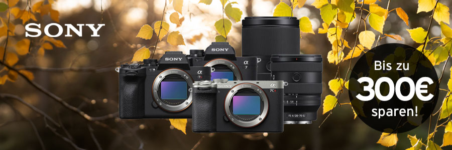 Sony September Sofortrabatt-Aktion